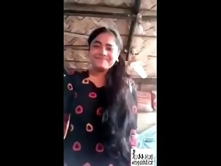 Desi village Indian Girlfreind akin to boobs with the addition of pussy be proper of show one's age