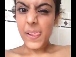 Indian chick similar to one another her chest and pussy